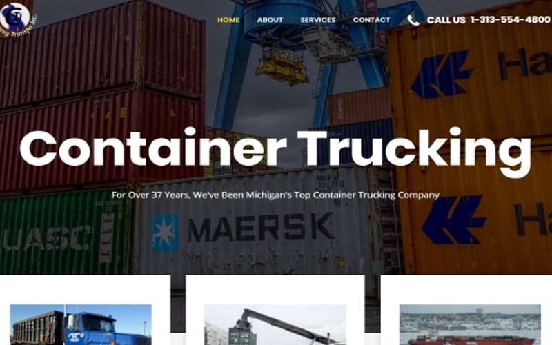 Courtesy Transfer Inc. Website - Michigan Web Design and SEO